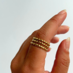 Anel Aros com bolinhas